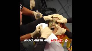 Iyo Sky Defeat Asuka Green Mist Attack Edit! 💪 #wwe #iyosky #edit