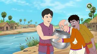 বোকা পাঁচু ও লোভী মোড়ল | Bangla Village Drama | Gram Bangla Golpo screenshot 5