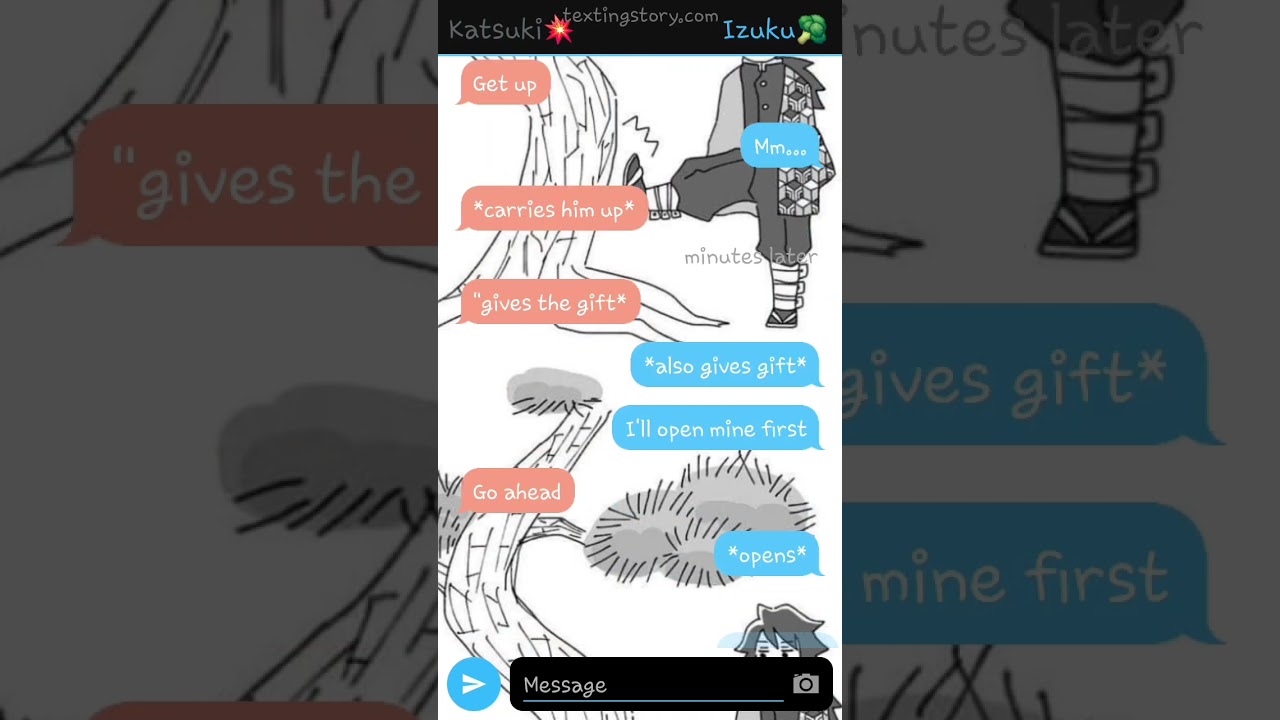 My cold husband ||BakuDeku|| BNHA/MHA Texting Stories 