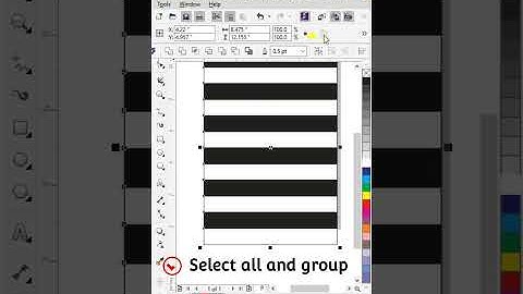 Check print( black & white)in Coral Draw#check | #shorts
