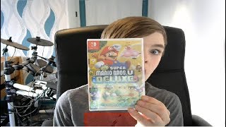 New Super Mario Bros U Deluxe Unboxing
