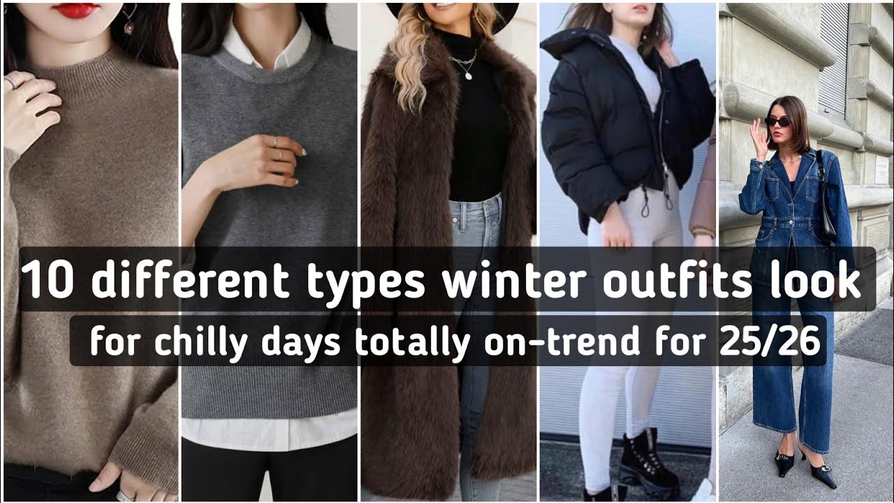 10 winter outfit look with names | Get ready to name your winter wardrobe like a pro | bloom Beautis