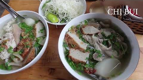 Hai vợ chồng bán bánh canh chả cá Phan Thiết và bí quyết hũ nước chấm bắt vị độc đáo|Chị Bụi