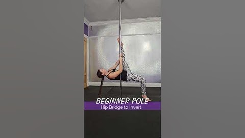 Build Strength and Confidence Safetly to Get Upside Down. #poleathome #poletricks #polefitness