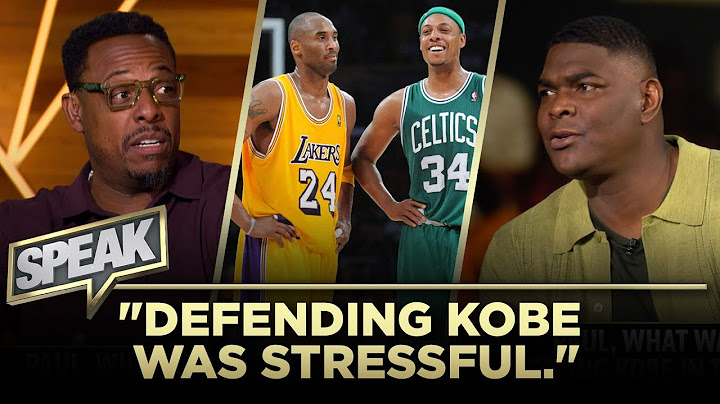 Paul on facing Kobe in NBA Finals: "When I looked into his eyes, I saw MJ's reflection" | SPEAK