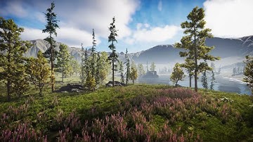 Unity Terrain   HDRP Demo Scene