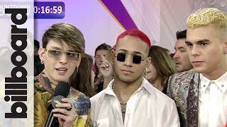 CNCO Talk Fashion, Favorite Boy Bands \& More | Billboard Latin Music Awards