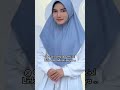 Hijab Instan Oval Dagu Pad Size M di Shopee #shorts #shortsvideo #hijab
