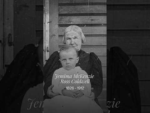 Jemima McKenzie Ross 1826 1912