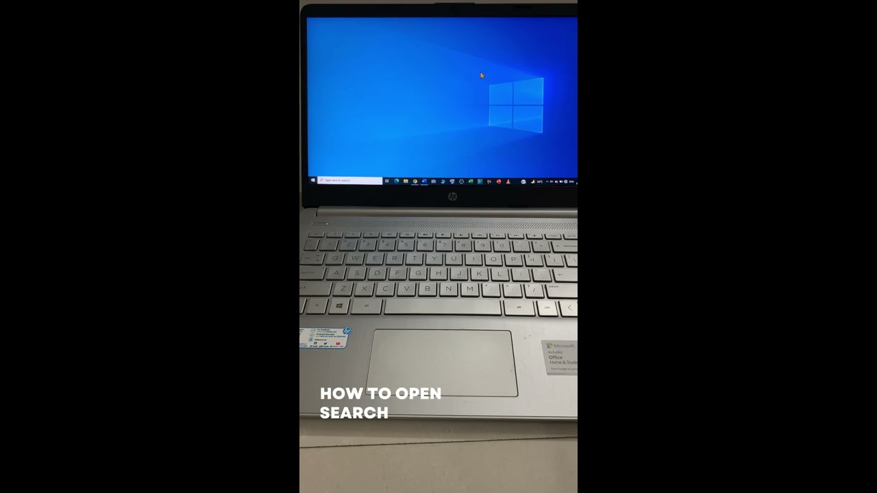 How To Open Search In Windows 10 