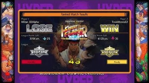CAPCOM FIGHTING COLLECTION HSF2 jp version Ranked match Online Salt #2