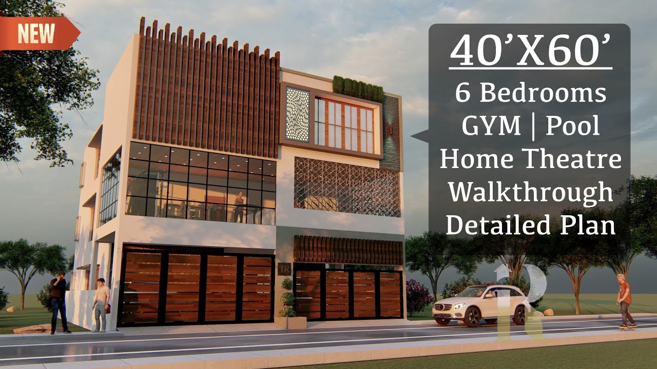 40x60 Duplex House Design 2400 Sqft House Plan 40 60 House Design With Walkthrough Youtube