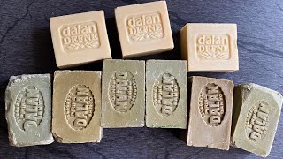 Asmr cutting dry Dalan soap | Резка Сухого Далан мыла #asmrsoap #soapcutting