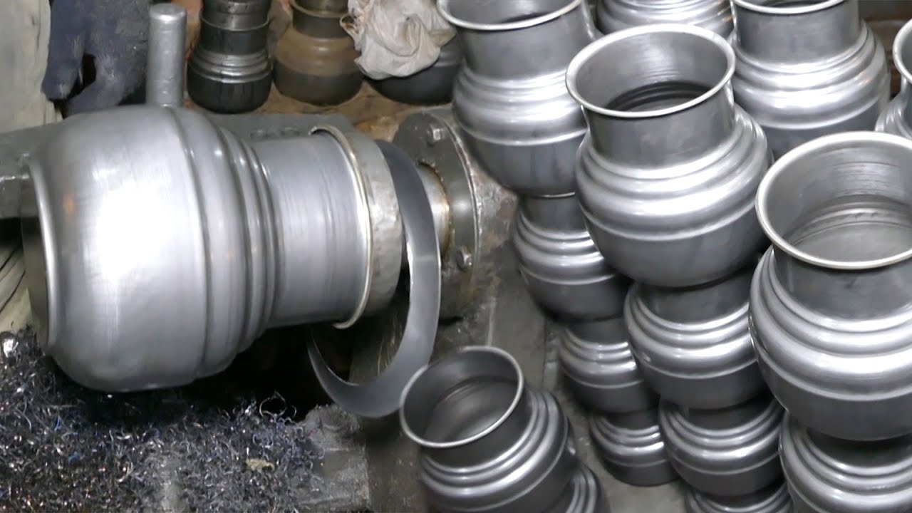 Metal Vessels Making ProcessIncredible Utensils Making Skills YouTube