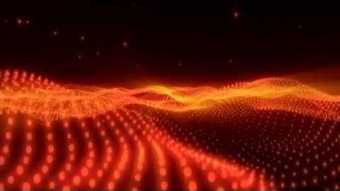 After Effects - Particle waves