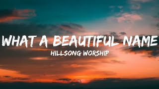 What a Beautiful Name (Acoustic) | Lyrics Video | Hillsong Worship