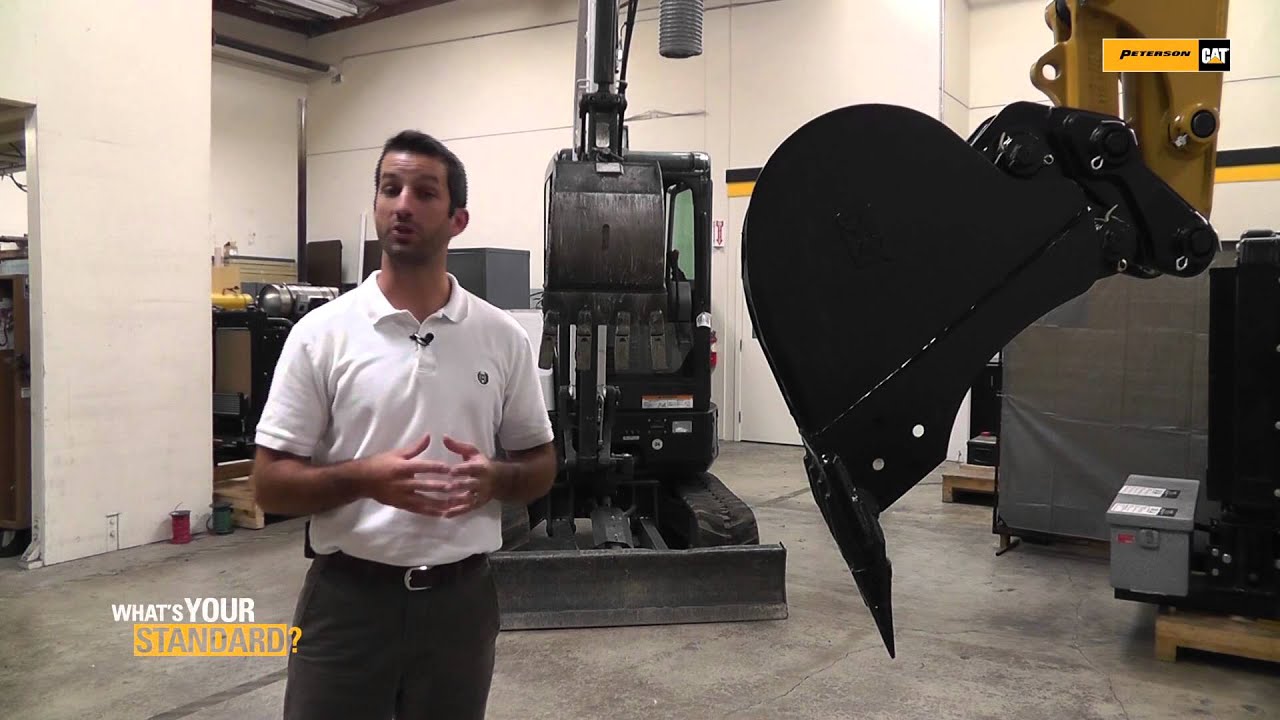 Cat vs. Kubota Bucket Rotation YouTube