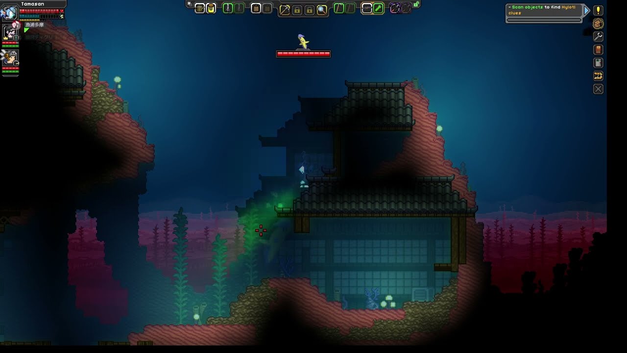 【Starbound】＃１３　ストーリーを進めるために、海の惑星へ行くぞい【のんびりなかよし部】