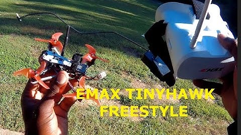 EMAX Tinyhawk II Freestyle Review - Recorded on Eachine EV800DM