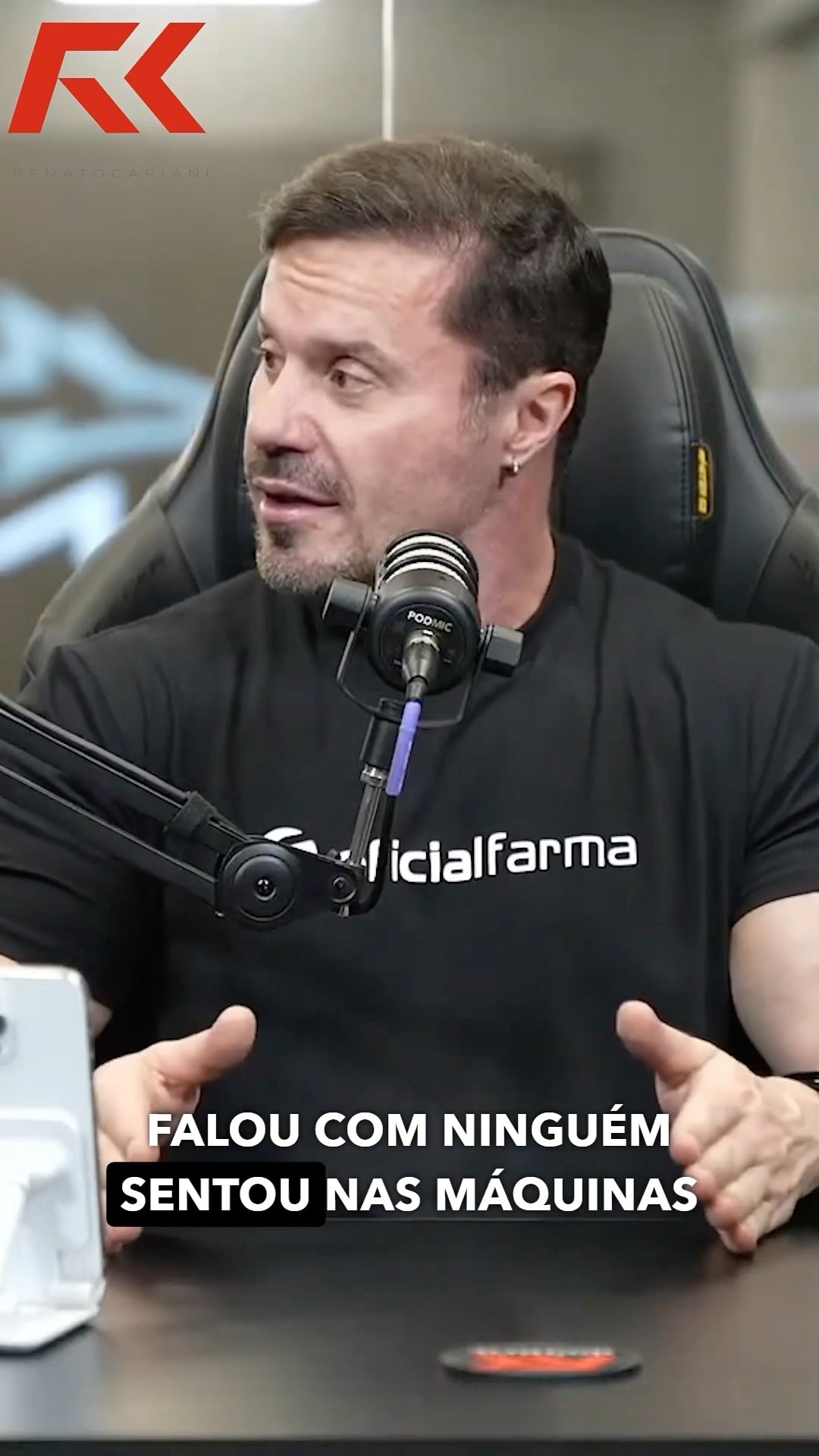 O DIA QUE INVADIRAM O CT DO CARIANI! #renatocariani #invasão #ctrc #resenha #treino #academia