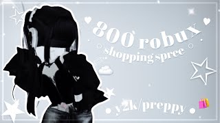 ・ 800 Robux shopping spree  ・y2k/preppy ・