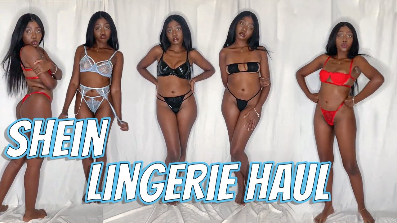 Shein Sexy Lingerie Try On Haul (18+) : r/SHEIN_