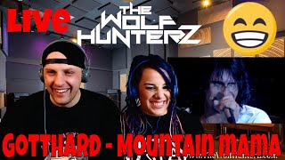 Video thumbnail of "Gotthard - Mountain mama - Live HQ | THE WOLF HUNTERZ Reactions"