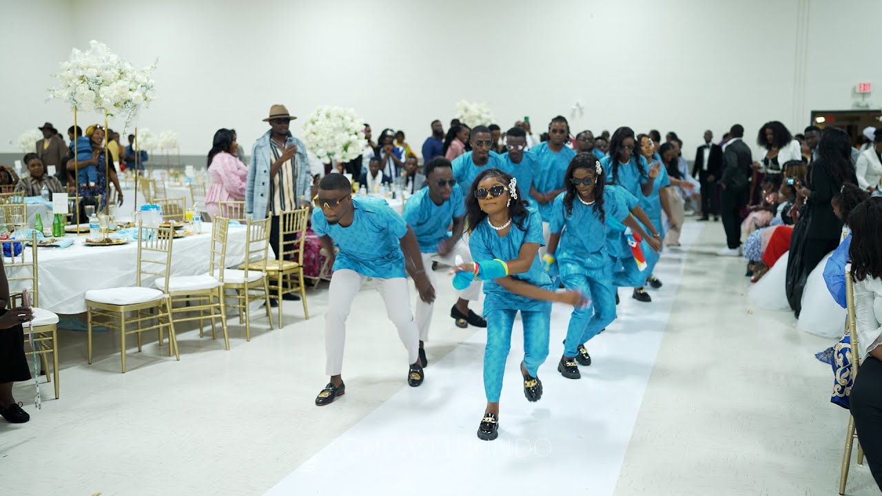 Best Congolese Wedding Entrance Dance - Bolingo Ya Solo | Miroir - Cedar Rapids, IA