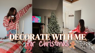 DECORATE FOR CHRISTMAS WITH ME: creating the coziest home for the holidays