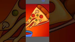 Easy pizza slice vector #trend #art #viral #artwork #cute #vector #shortvideo #adobe #drawing #short