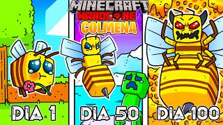 🟥SOBREVIVÍ 100 DÍAS como ABEJA ASESINA en Minecraft HARDCORE! - Misaki Gamer