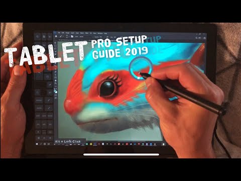 Tablet Pro Install Guide 2019 - 2020 - On Screen touch keyboard hotkeys and shortcuts for Windows 10 hqdefault