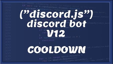 COOLDOWN || Zet een cooldown voor een command | Discord bot tutorial #34 [Nederlands/Dutch]