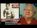 Angelo Dundee Interviews Willie Pep; He talks fighting Sugar Ray Robinson in amateur's (RARE)