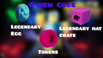 Mining simulator new codes (Legendary eggs and hat crate!!)