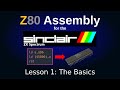 Z80 Assembly Language for the ZX Spectrum Tutorial, Episode 1: The Basics