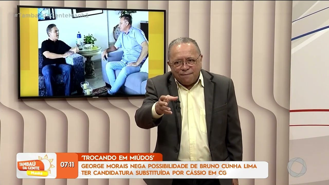 Trocando em Miúdos: Josival Pereira comenta os principais fatos da política- Tambaú da Gente Manhã