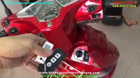 AB 2020 Gắn Công Tắc Đèn+Cục Tingtong Báo Xi Nhan, AB 2017 Gắn Khóa Smartkey+Chống Cướp+Thẻ Cứu Hộ