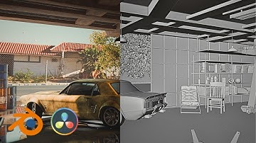 Blender 3D Environment Breakdown – From Concept to Final Render | Cinematic Workflow