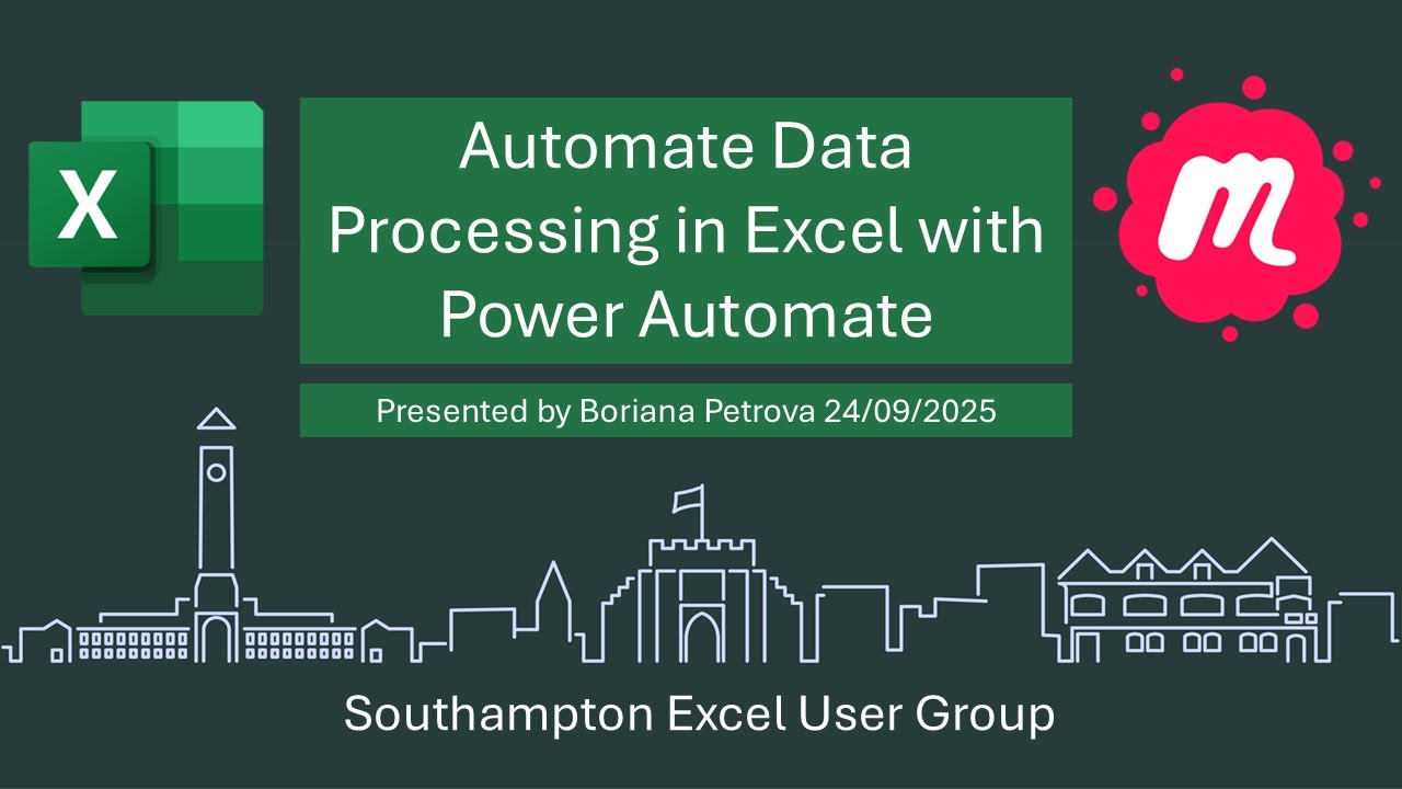 Boriana Petrova - Automate Data Processing in Excel with Power Automate ...