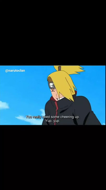 Deidara annoying gaara😂❤#naruto #narutoclan #shorts