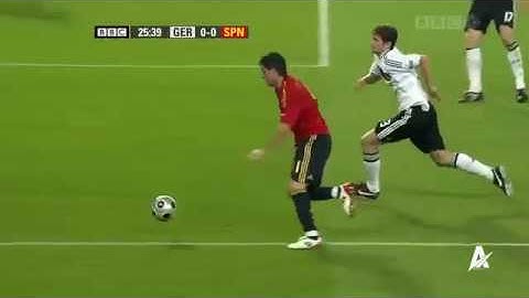 ملخص مباراة اسبانيا والمانيا 1 0 نهائي يورو 2008 يوسف سيف HD