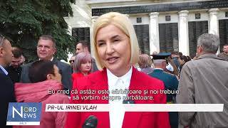 Irina Vlah la Bălți de 9 mai