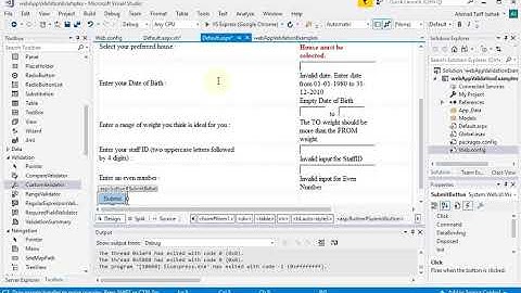 ASP.NET Validation - CustomValidator