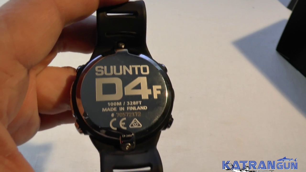 suunto d4f black