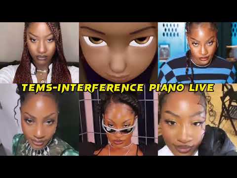 Tems - Interference (Piano Live) #tems #forbrokenears