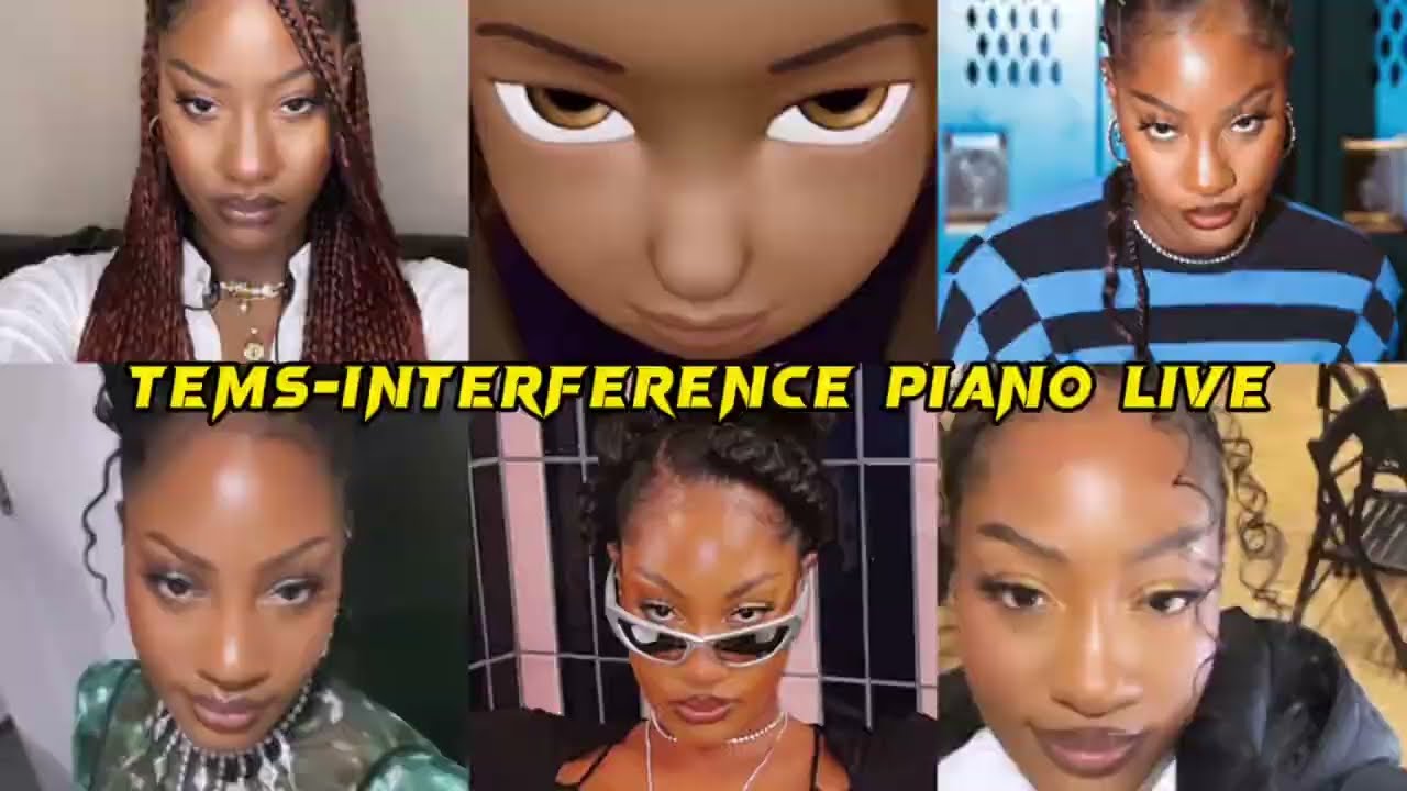 Tems - Interference (Piano Live) 