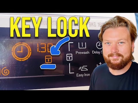 Key Lock on Washers: How to use it (Aka Child Lock)