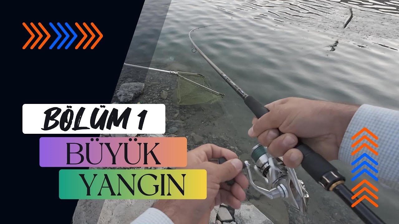 Barajda İnanılmaz Alabalık Avı..! Kamışın Beli Doğrulmadı :) #alabalık #atçek #trout #fishing