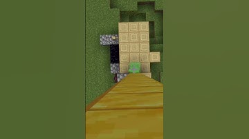 Slime + Honey block Mlg! #minecraft #shorts